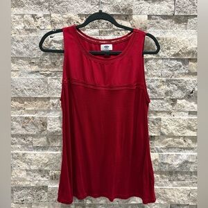 Old Navy Women's Rich Red Tank Top size M